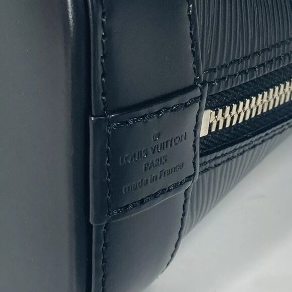 LOUIS VUITTON Epi Nano Alma 2WAY Bag Hand Bag Crossbody Bag Shoulder Bag - Picture 15 of 16